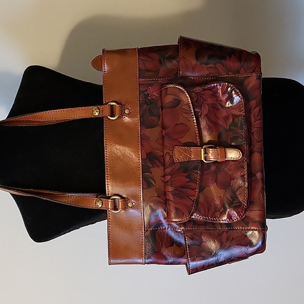 Patricia Nash Bolsena Tote English Rustic Mums
